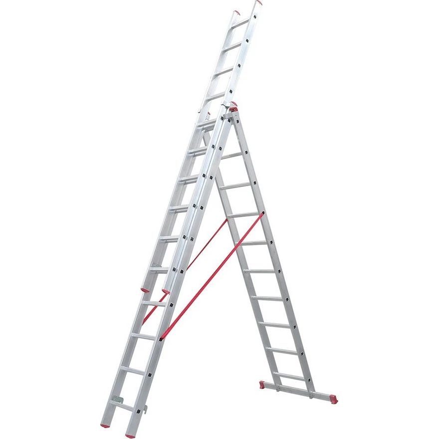 Jeftino povoljno MERDEVINE - Trodelne Merdevine 3x10 6,7m 3010