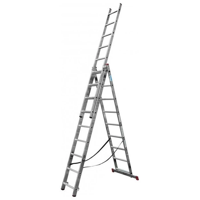 Jeftino povoljno MERDEVINE - KRAUSE Corda Trodelne Aluminijumske Merdevine 3x11 - 6,45m