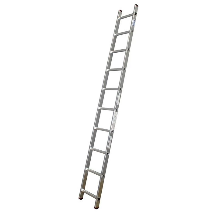 Jeftino povoljno Jednodelne Aluminijumske Merdevine - Prislone Merdevine 10 Gazišta Krause Corda 2,8m