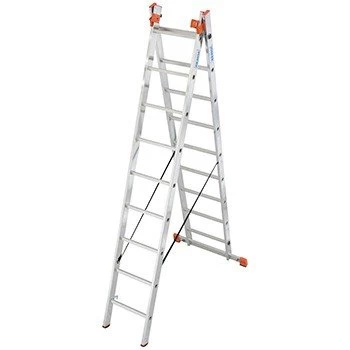 Jeftino povoljno MERDEVINE - KRAUSE TRIBILO Trodelne Aluminijumske Merdevine 3x9 - 6,05m