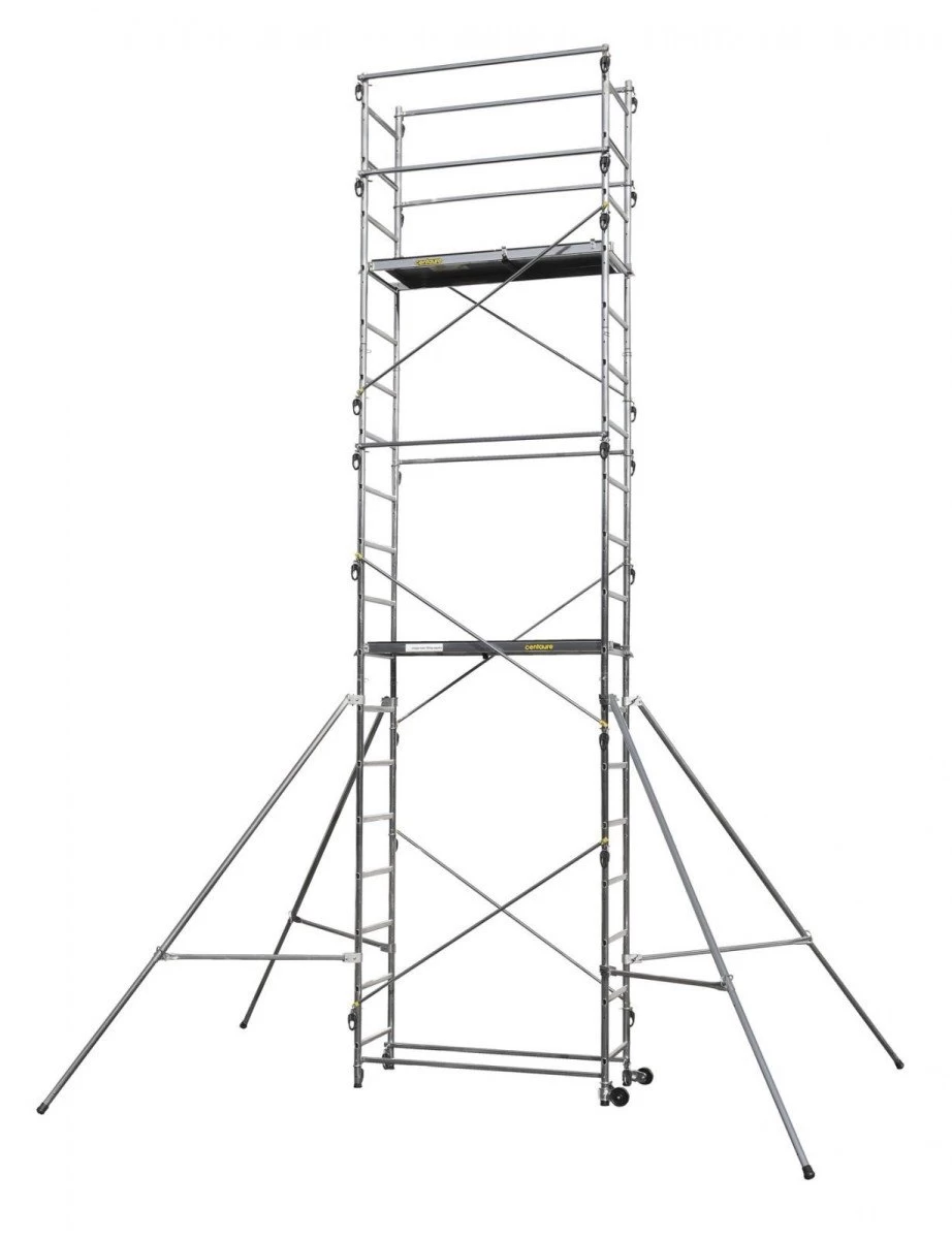 Jeftino povoljno Aluminijumske Merdevine - Aluminijumska Skela 6,7m Speed UP XL Centaure