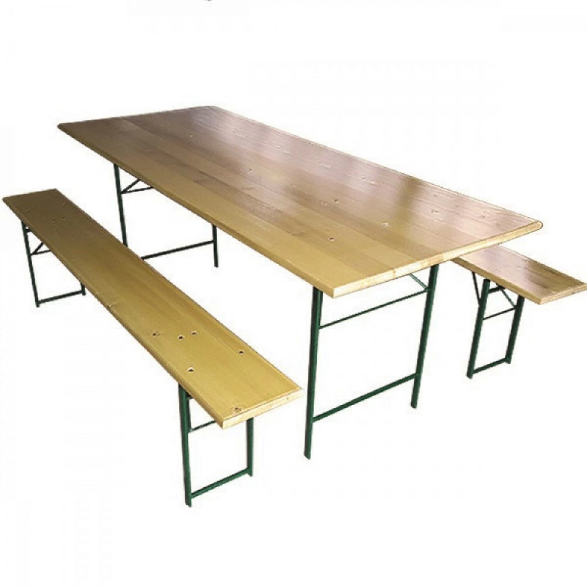Jeftino povoljno Pivski stolovi - Baštenski Set Stout Sto i Dve Klupe 220x90cm