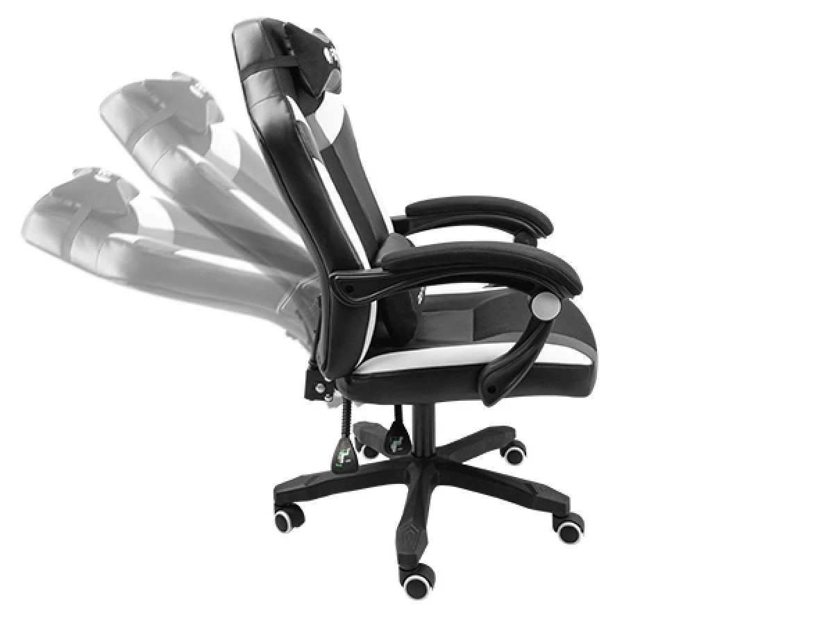 Gaming fotelja Fury Avenger M+ Crno Bela