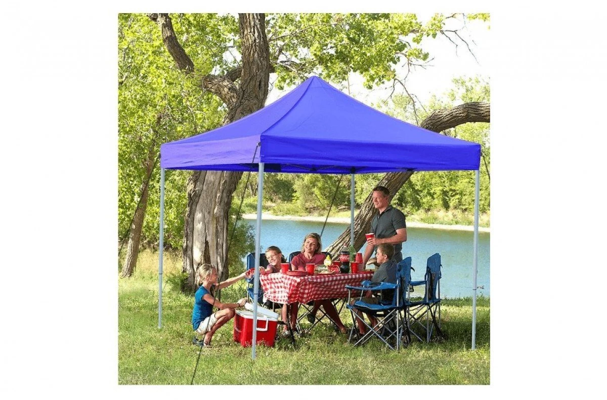 Jeftino povoljno Paviljoni - Paviljon Sa Mehanizmom 3x3m Plavi