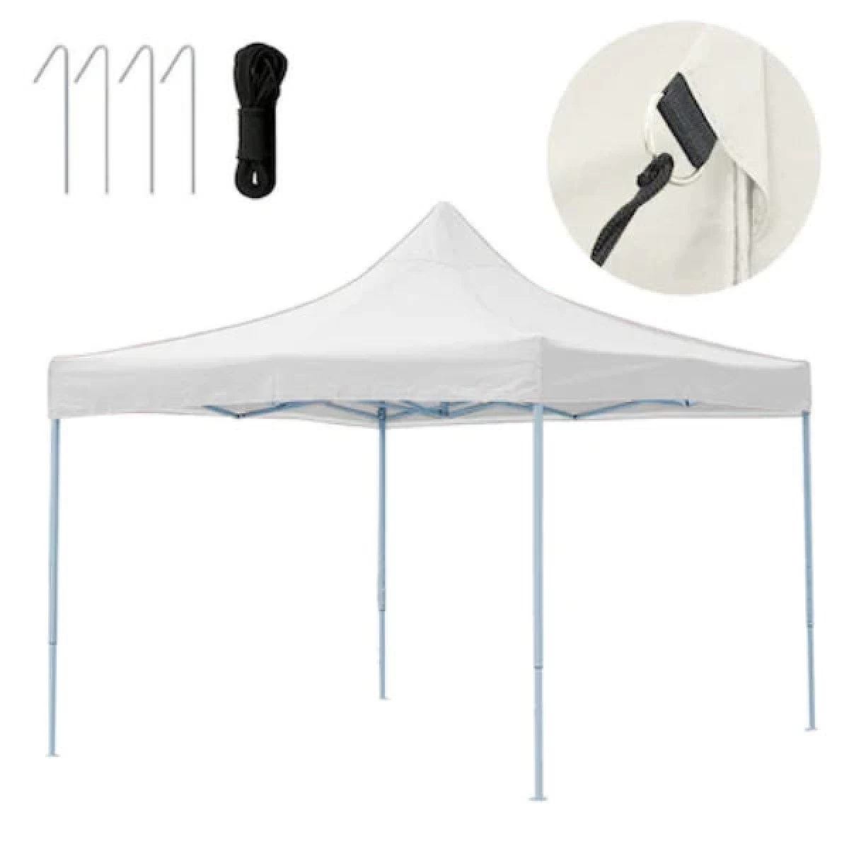 Jeftino povoljno Paviljoni - Paviljon Sa Mehanizmom 3x3m Beli