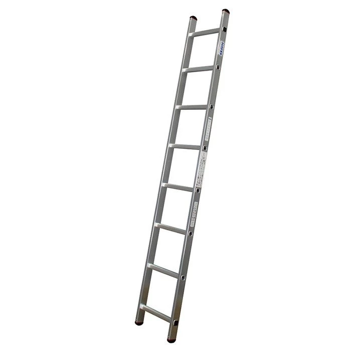 Jeftino povoljno Jednodelne Aluminijumske Merdevine - Prislone Merdevine 8 Gazišta Krause Corda 2,25m