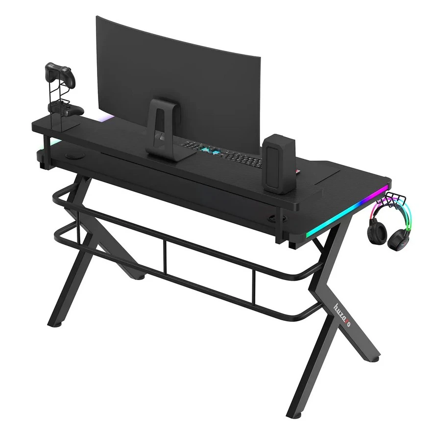 Huzaro Hero 5 RGB Crni Gaming sto