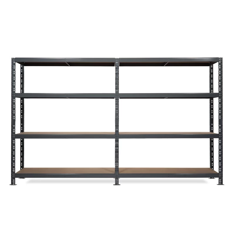 Jeftino povoljno POLICE - Dupla Metalna Montažna Polica 200x200x40cm 1920kg