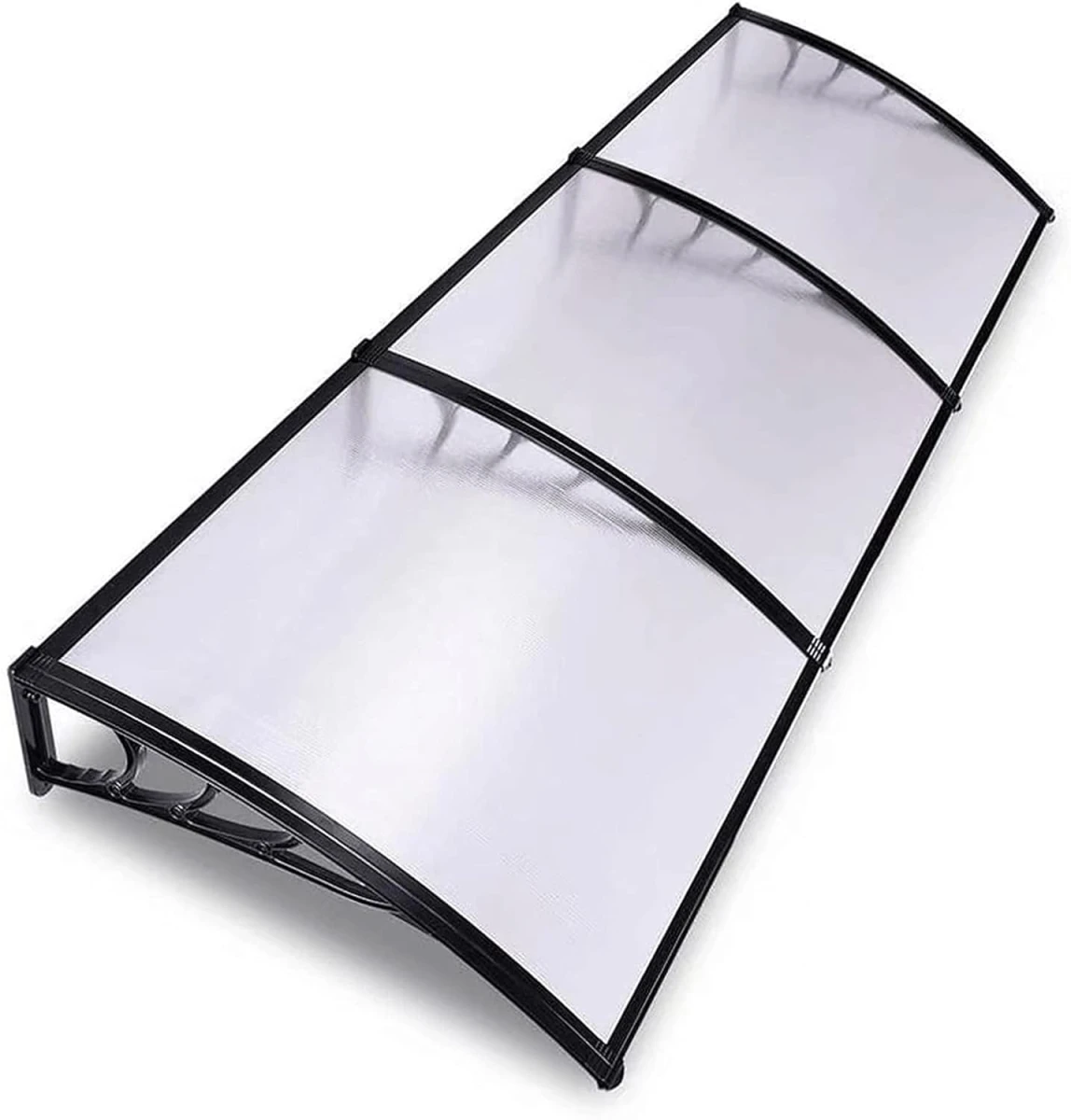 Jeftino povoljno BASTENSKA OPREMA - Nadstrešnica 300x100cm Crna Providna 5mm Leksan
