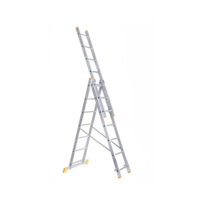 Jeftino povoljno Trodelne Aluminijumske Merdevine - Merdevine Aluminijumske Trodelne BOMBER 3x7
