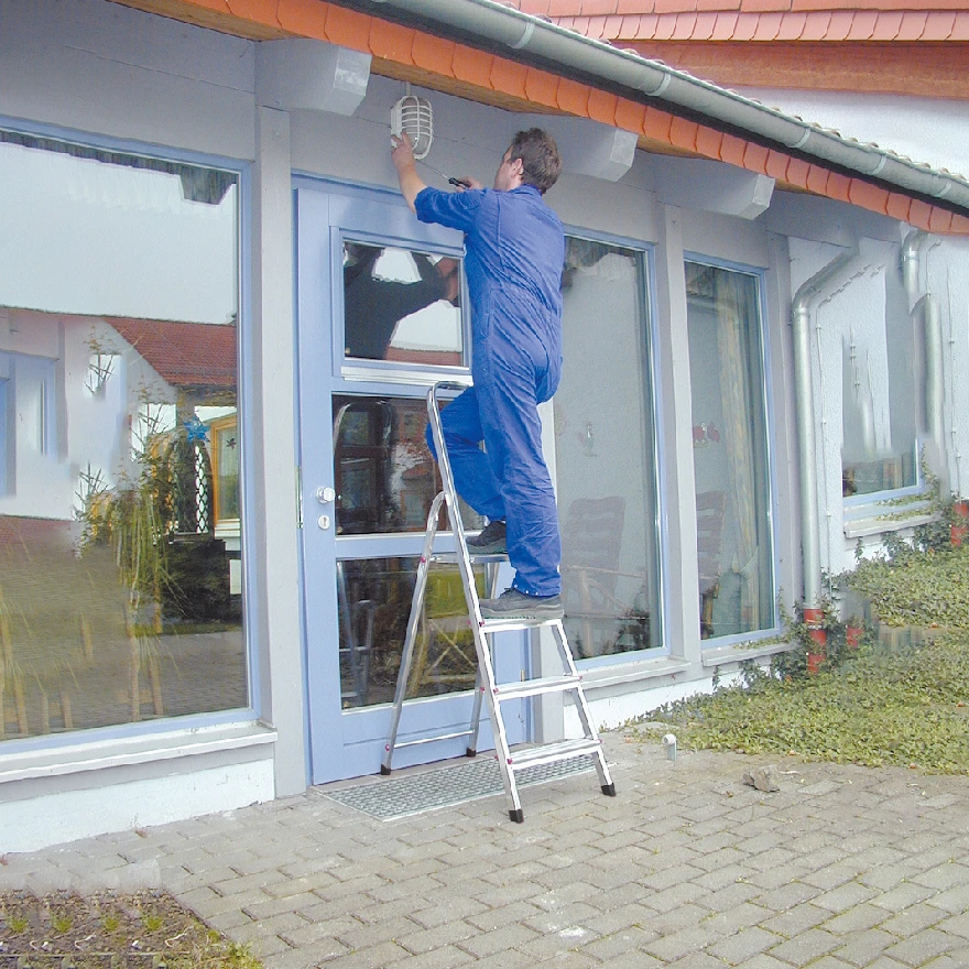 Jeftino povoljno Kućne Aluminijumske Merdevine - CORDA kućne merdevine 1x4 000705
