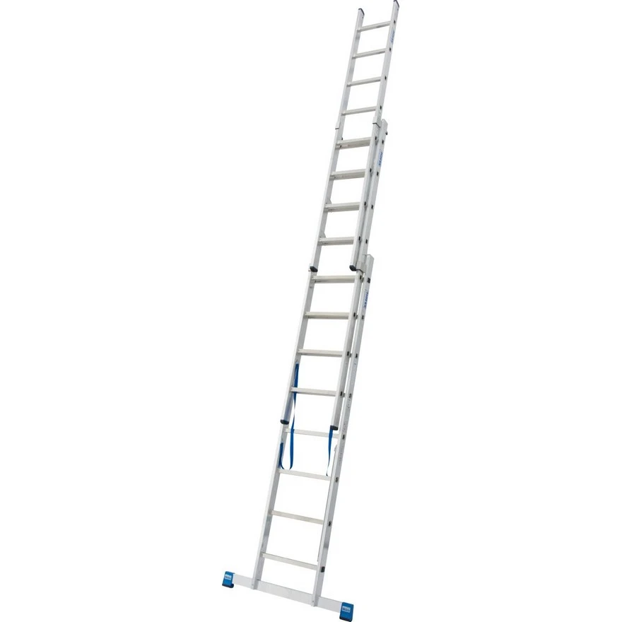 Jeftino povoljno Trodelne Aluminijumske Merdevine - Krause Stabilo Mnogonamenske Merdevine 3x8 - 5,25m Kontra Nastavak