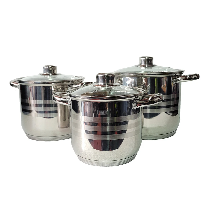 Jeftino povoljno Kuhinjska Oprema - Excellent Line Jumbo Set Lonci 6 delova EL-CP3