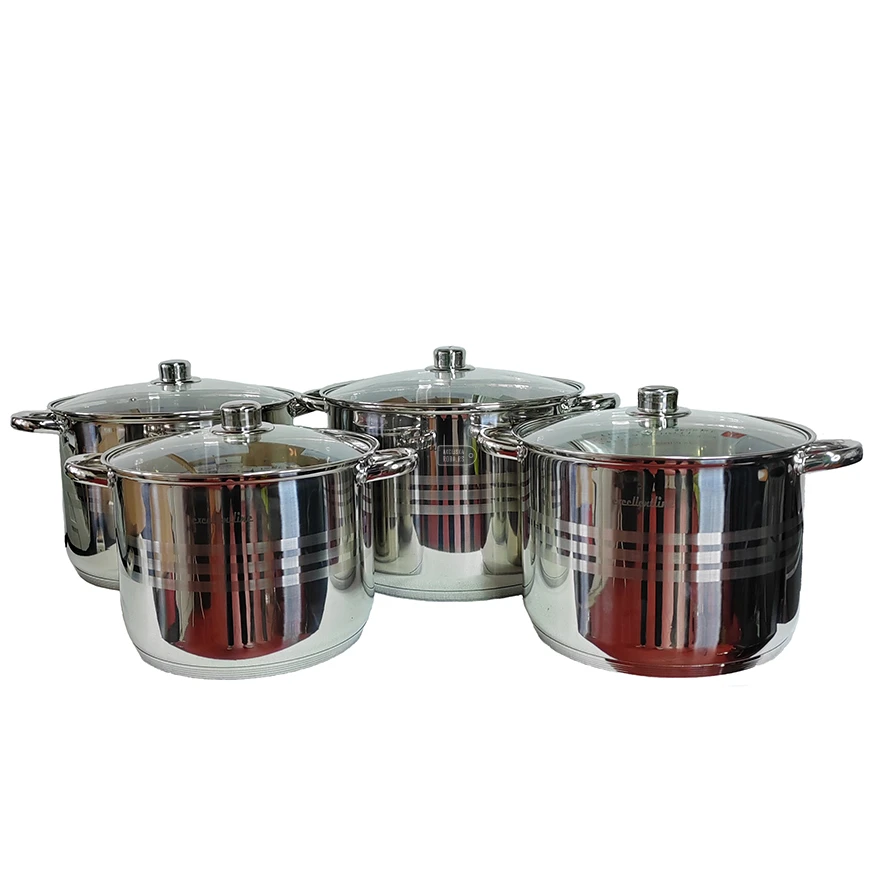 Jeftino povoljno Kuhinjska Oprema - Excellent Line Jumbo Set Lonci 8 delova EL-HP4N