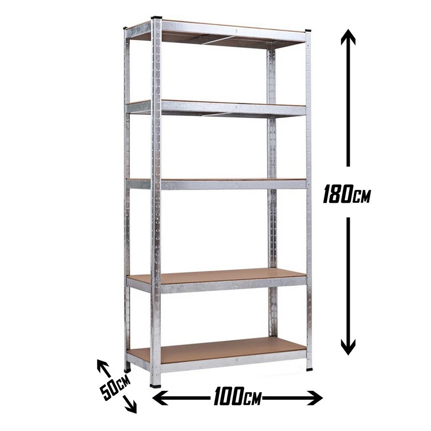 SuperHome 180x100x50cm 175Kg Metalna Montažna Polica