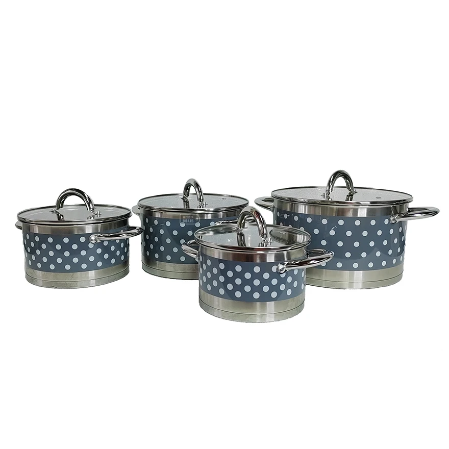 Excellent Line Jumbo Set Lonci 8 delova EL-8BVS