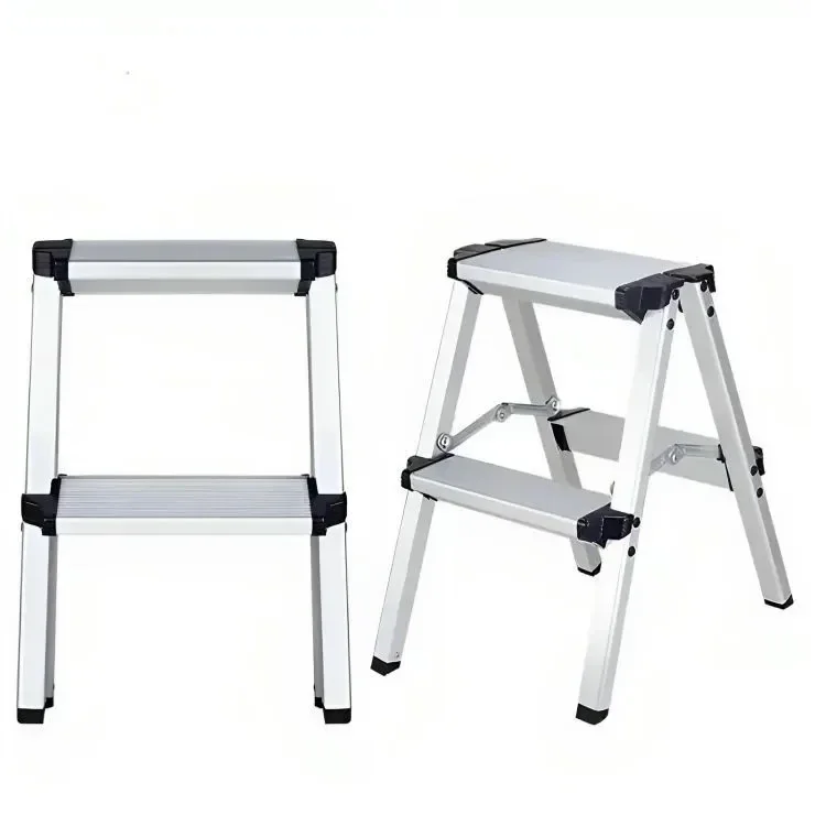 Jeftino povoljno Kućne Aluminijumske Merdevine - SuperStep Stepenaste Merdevine 2x2 Podest 49cm