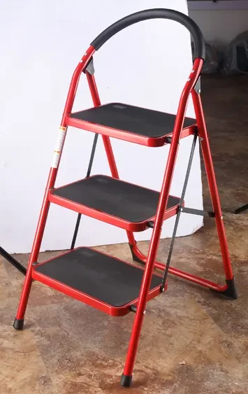 Jeftino povoljno Kućne Aluminijumske Merdevine - SuperStep Kućne Čelične Merdevine 3+0