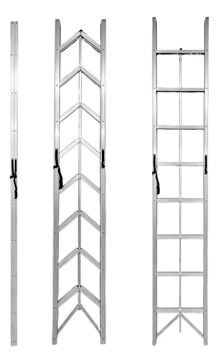 Jeftino povoljno MERDEVINE - SuperStep Sklopive Štapne Alu Merdevine 266cm 8 Gazišta