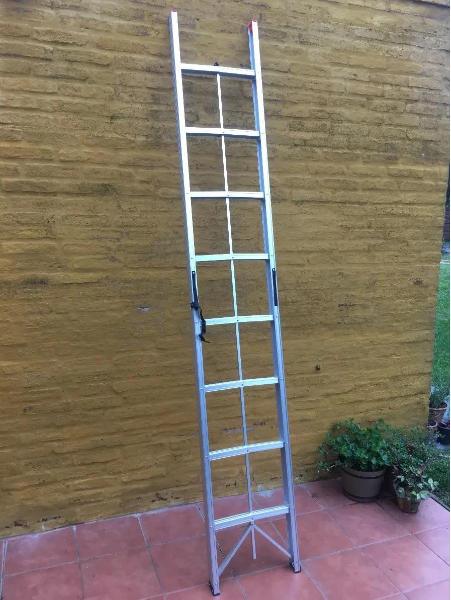 Jeftino povoljno Sklopive Aluminijumske Merdevine - SuperStep Sklopive Štapne Alu Merdevine 299cm 9 Gazišta