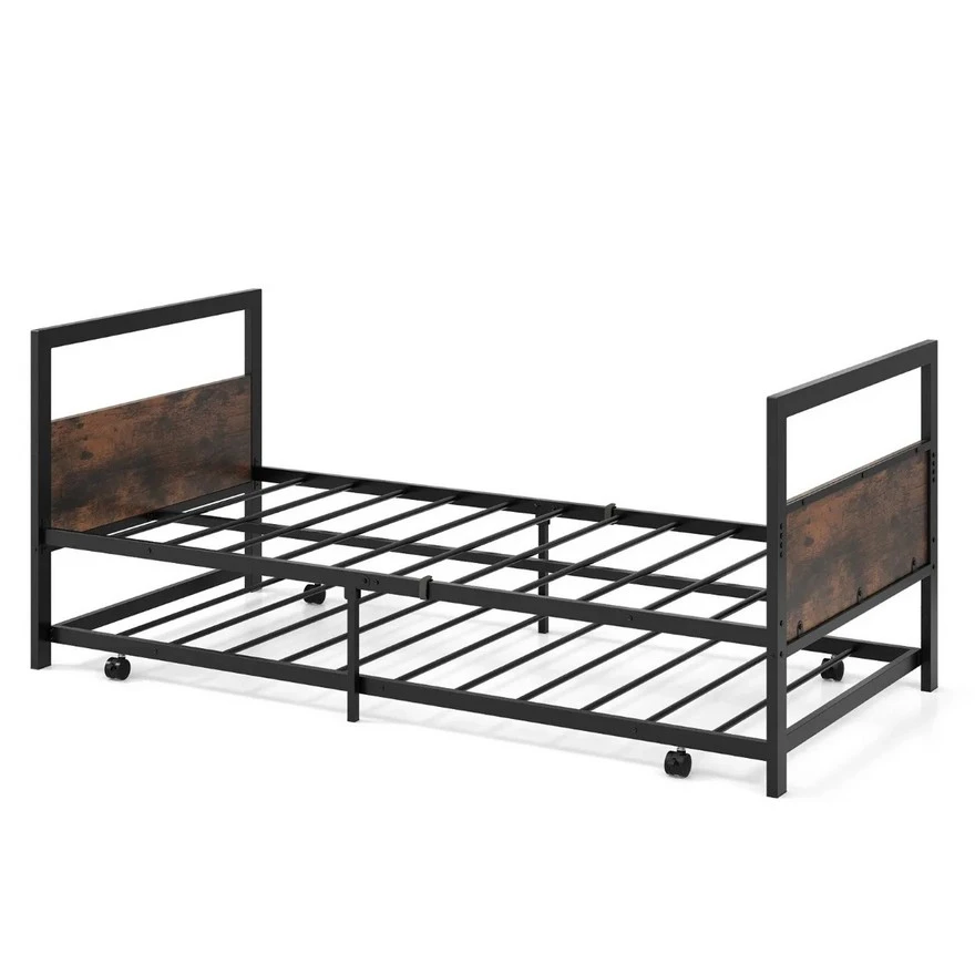Jeftino povoljno TRGOVACKA ROBA - Metalni krevet samac sa pomoćnim krevetom 200x90cm