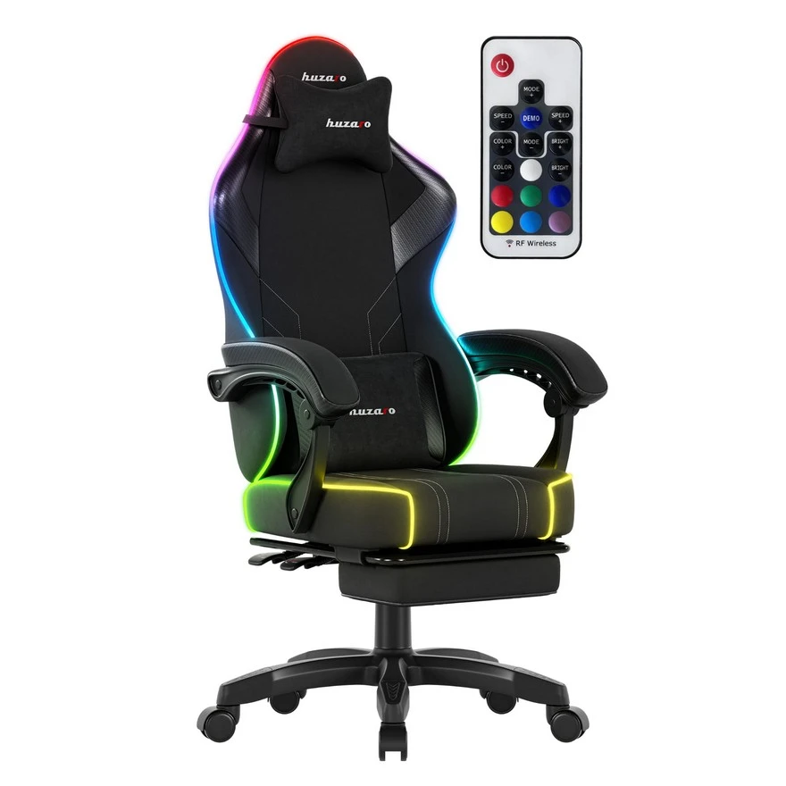 Jeftino povoljno TRGOVACKA ROBA - Huzaro Force 3.7 RGB Crna Gaming stolica