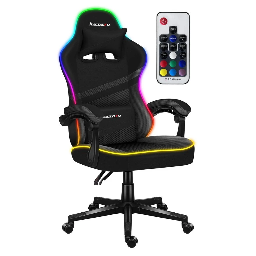 Huzaro Force 4.4 RGB Crna Gaming stolica foto 1