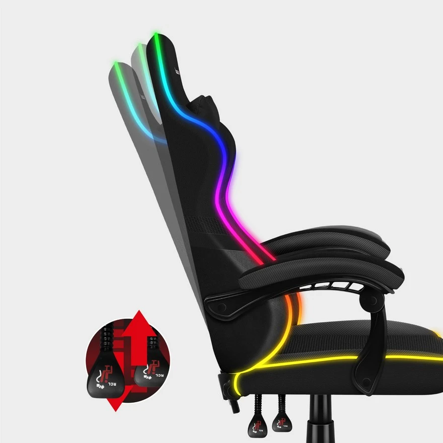 Huzaro Force 4.4 RGB Crna Gaming stolica foto 5