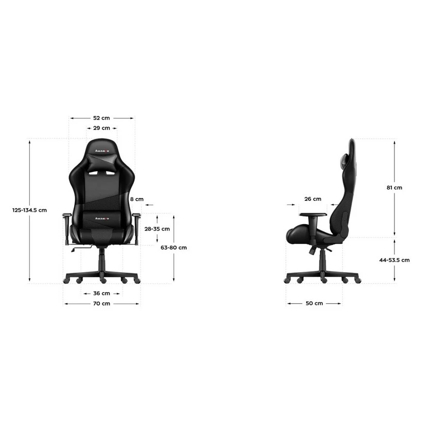 Huzaro Force 6.2 Carbon Gaming stolica foto 3