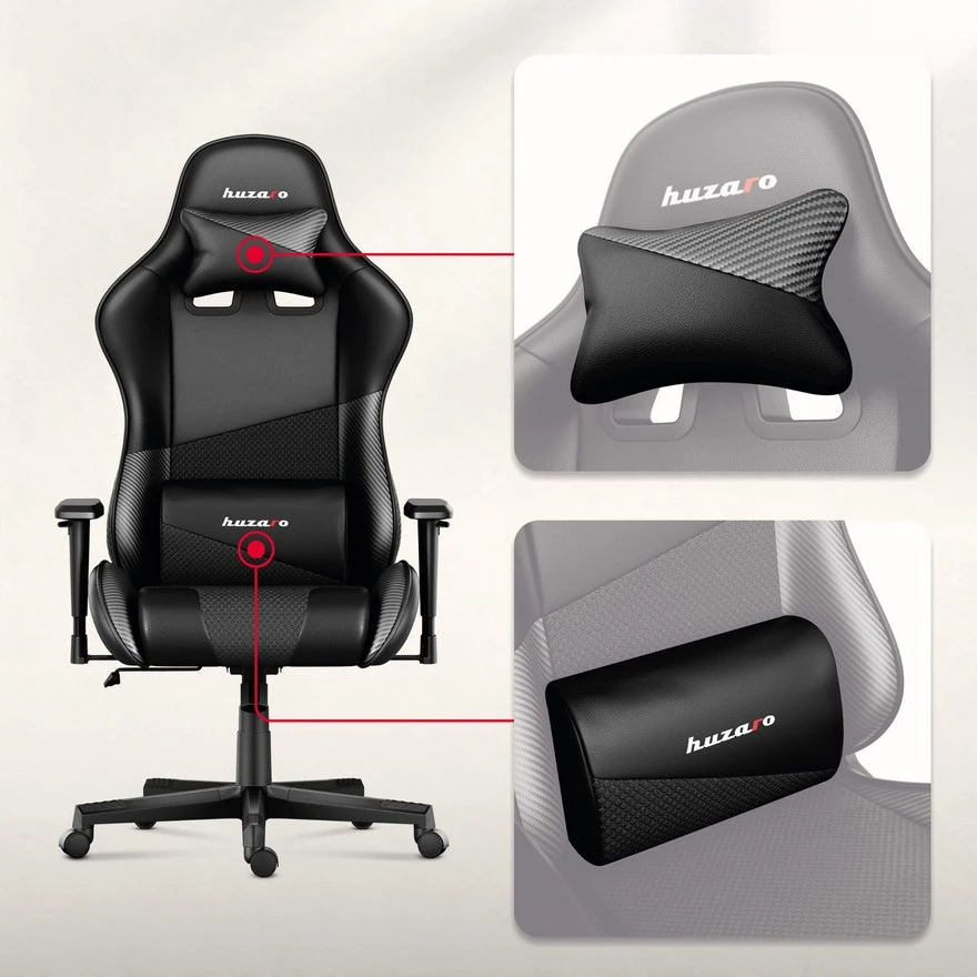 Huzaro Force 6.2 Carbon Gaming stolica foto 5