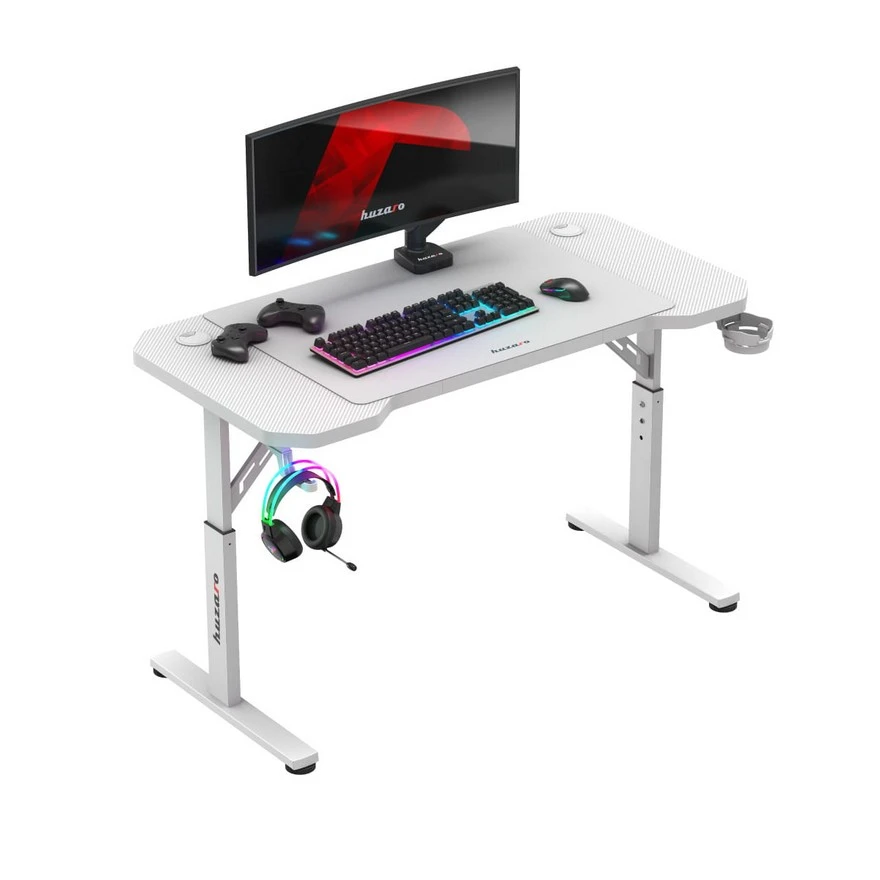 Jeftino povoljno Gaming Oprema - Huzaro Hero 2.6 Beli Gaming sto