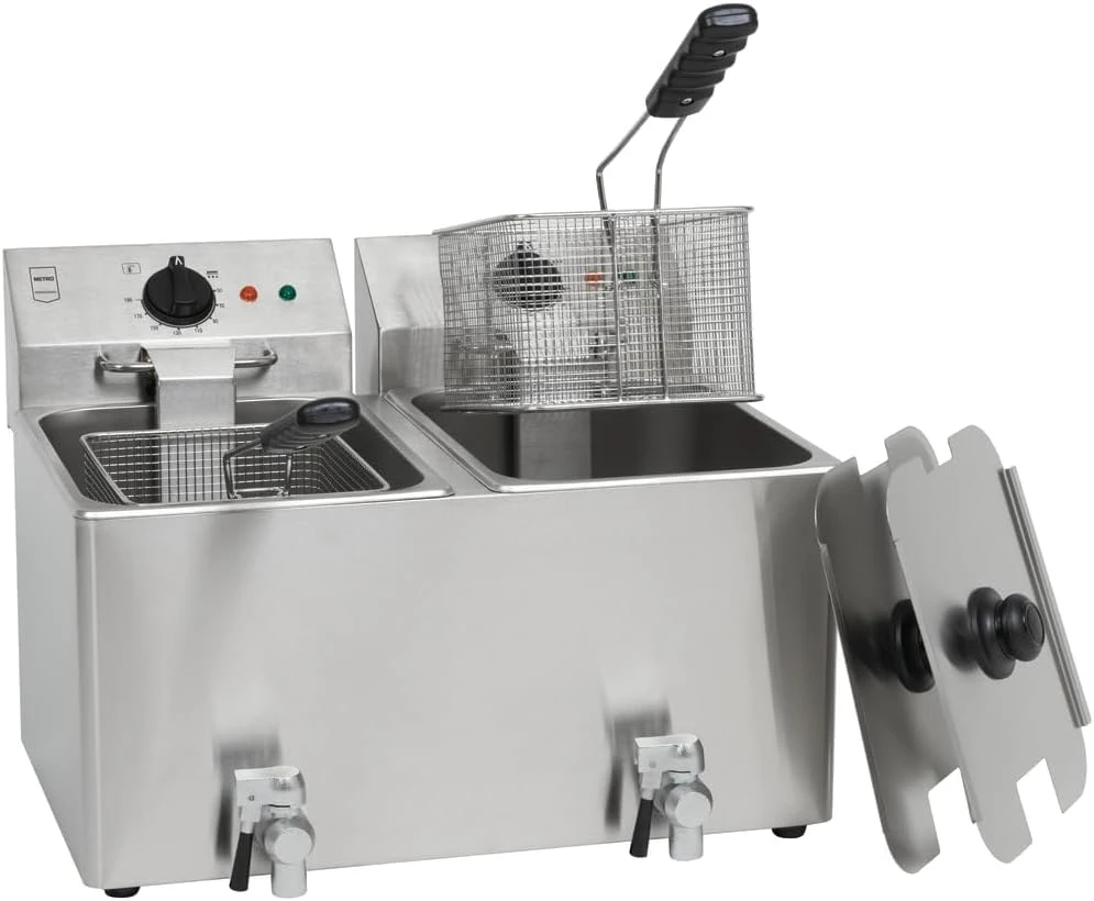 Jeftino povoljno Horeca Profesionalna Oprema - PROFESSIONAL Dupla Friteza GDF3028, 8+8 L