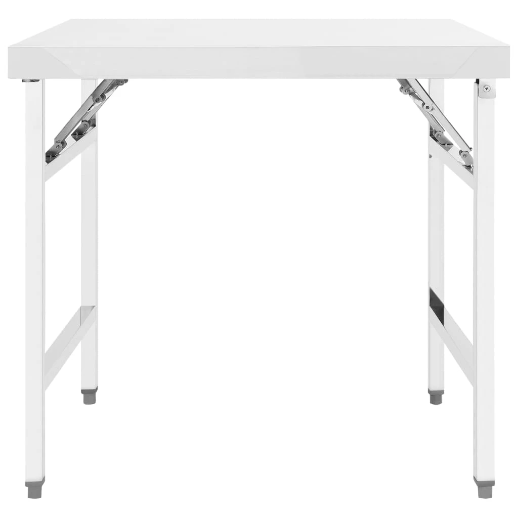 Jeftino povoljno Horeca Profesionalna Oprema - INOX Sklopivi Kuhinjski Radni Sto 85x60cm