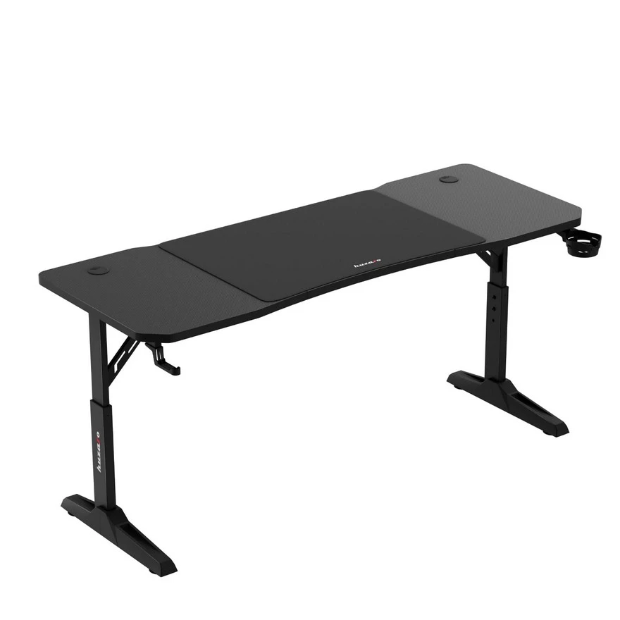 Huzaro Hero 4.6 Crni Podesivi Gaming sto 160x60cm foto 3