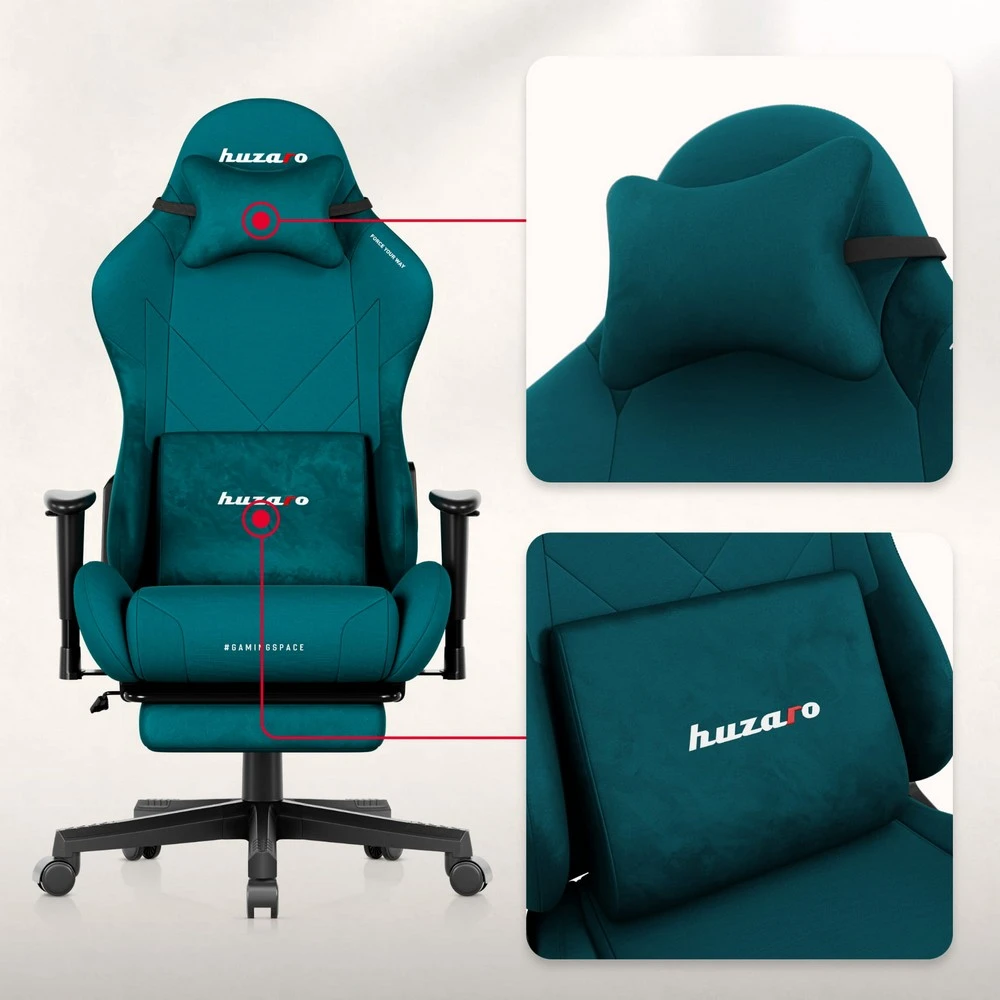 Huzaro Force 5.7 Teal Gaming stolica foto 5