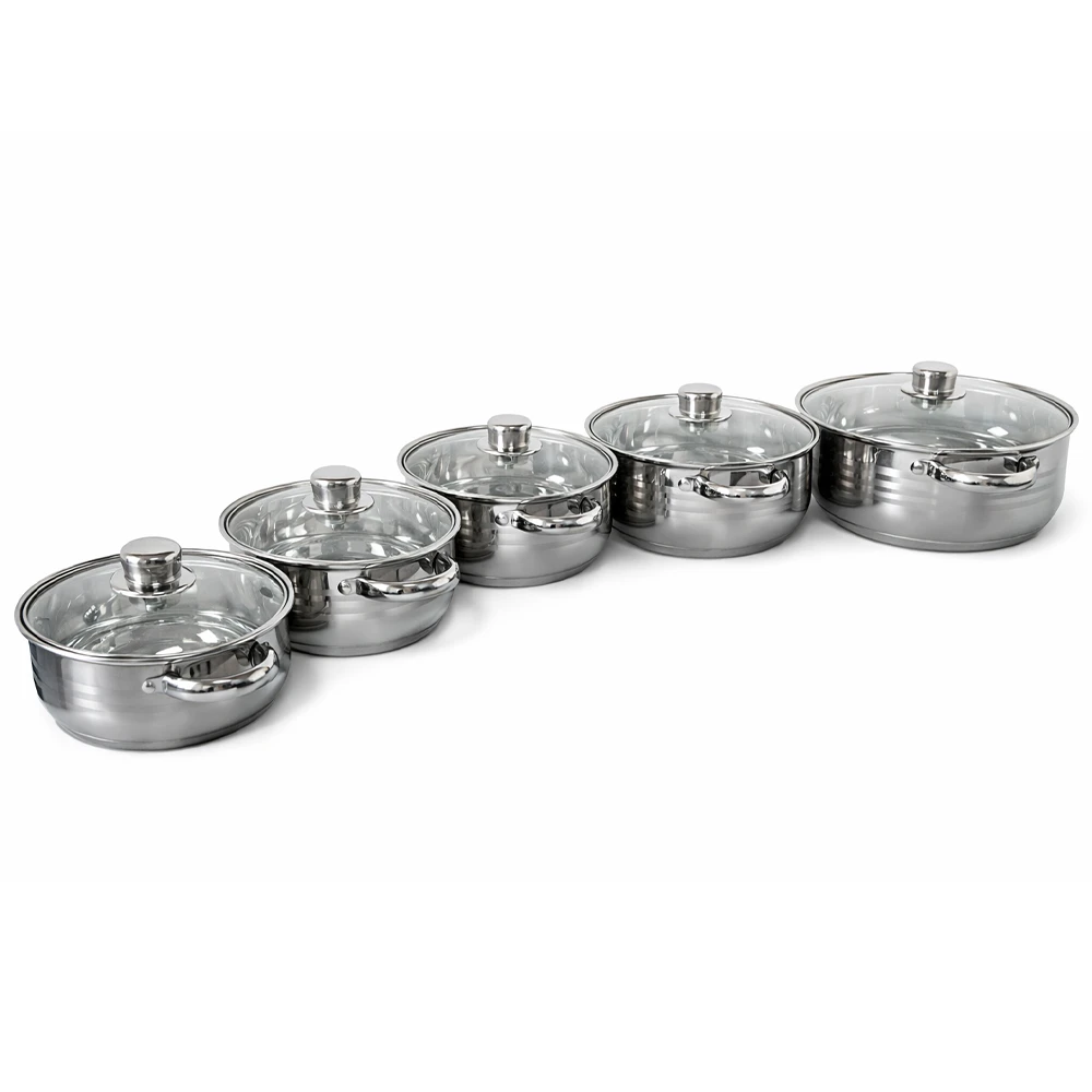 Jeftino povoljno Kuhinjska Oprema - Excellent Line Jumbo Set Lonci 10 delova EL-LP5