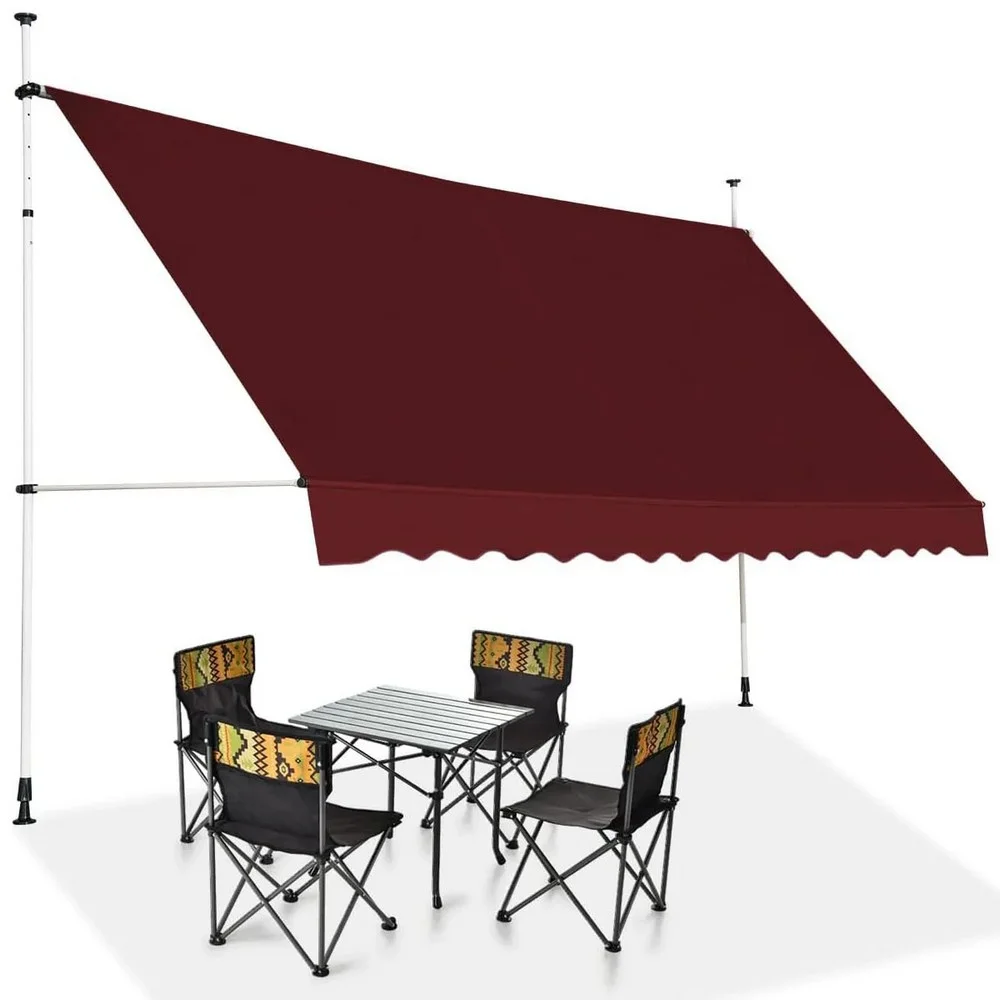 Jeftino povoljno BASTENSKA OPREMA - Montelux Easy 350x120cm Bordo Balkonska Tenda