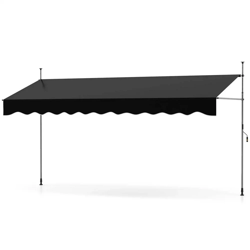 Jeftino povoljno Tende - Montelux Easy 400x120cm Crna Balkonska Tenda