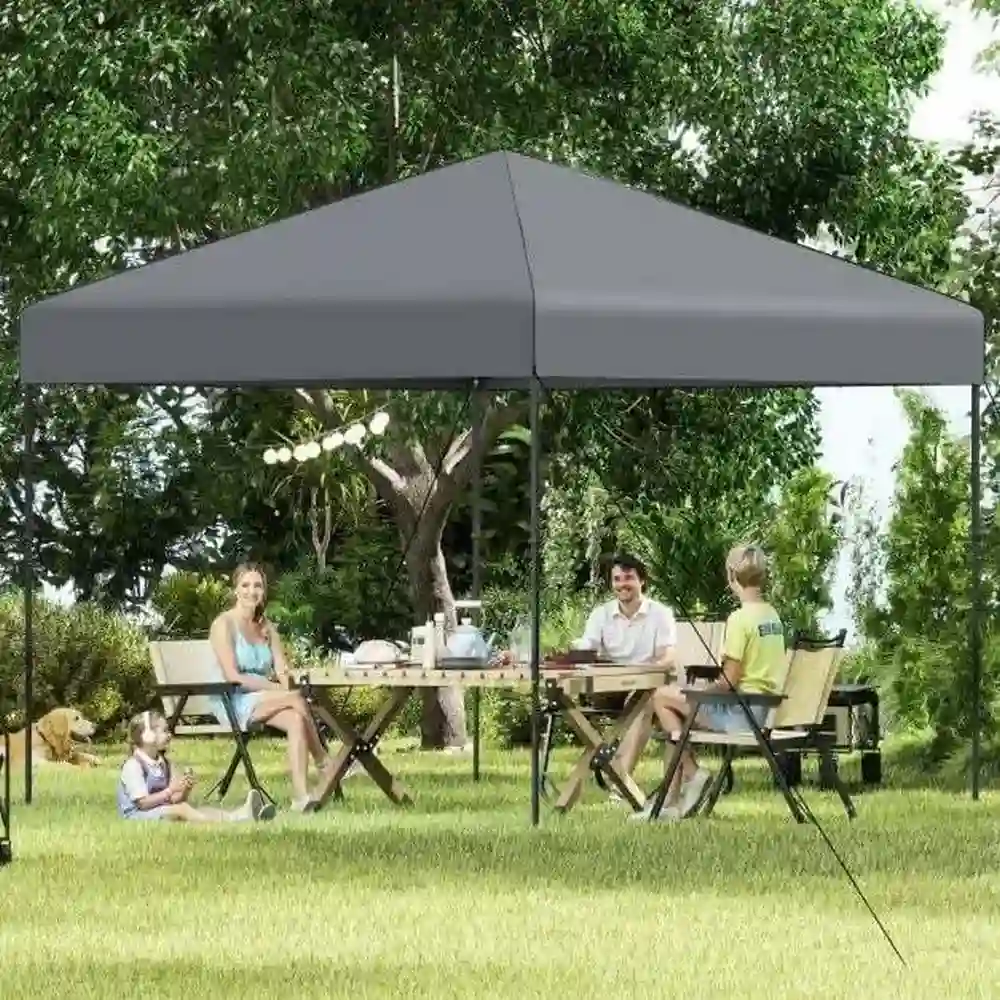 Jeftino povoljno BASTENSKA OPREMA - Venturo Garden 3x3m Sivi Paviljon sa mehanizmom
