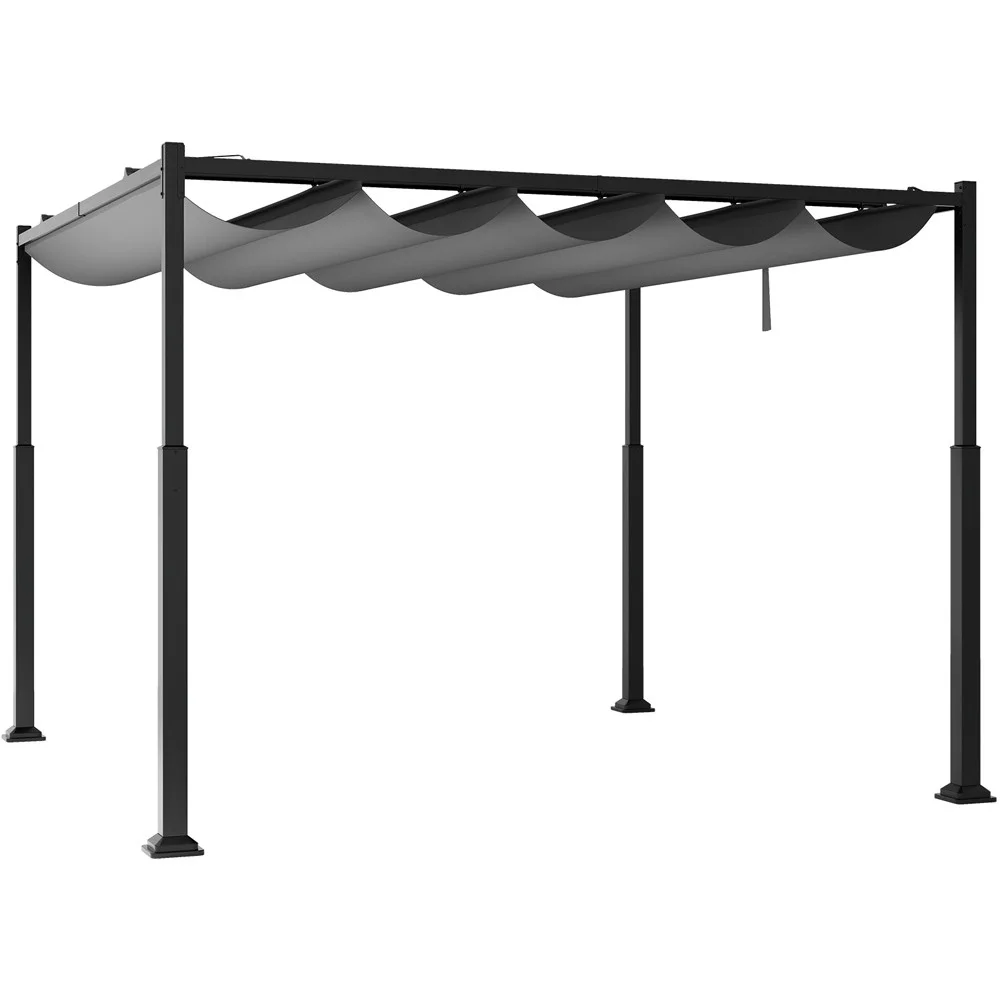 Jeftino povoljno BASTENSKA OPREMA - Venturo Prestige 3x3m Siva Pergola Čelična konstrukcija