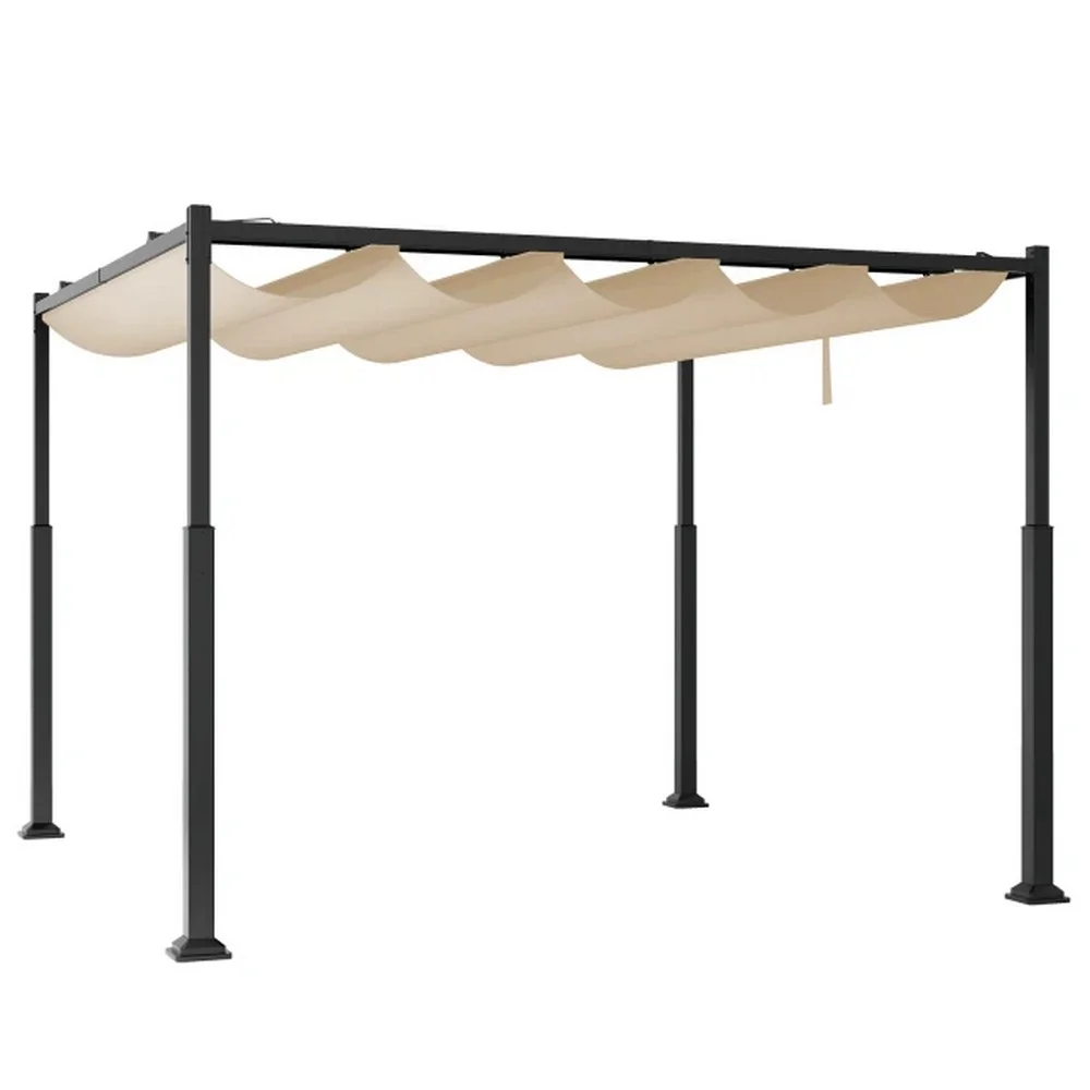 Jeftino povoljno Paviljoni - Venturo Prestige 3x3m Bež Pergola Čelična konstrukcija
