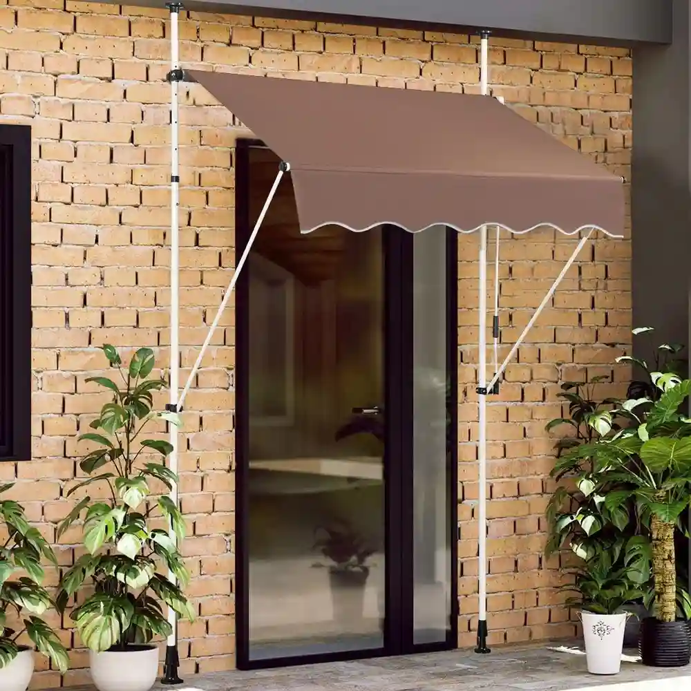 Jeftino povoljno BASTENSKA OPREMA - Montelux Easy 150x120cm Braon Balkonska Tenda