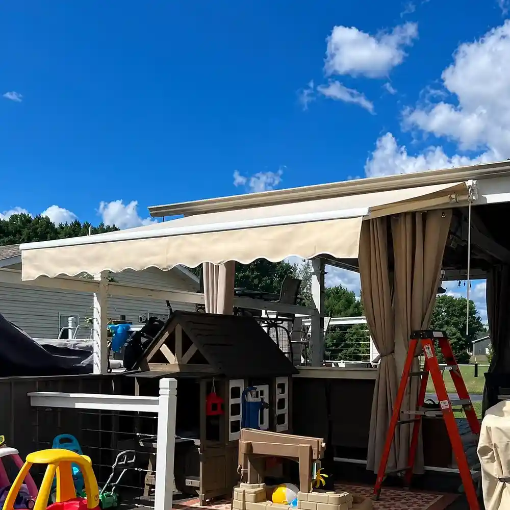 Jeftino povoljno BASTENSKA OPREMA - Montelux Solara 300x250cm Bež Tenda
