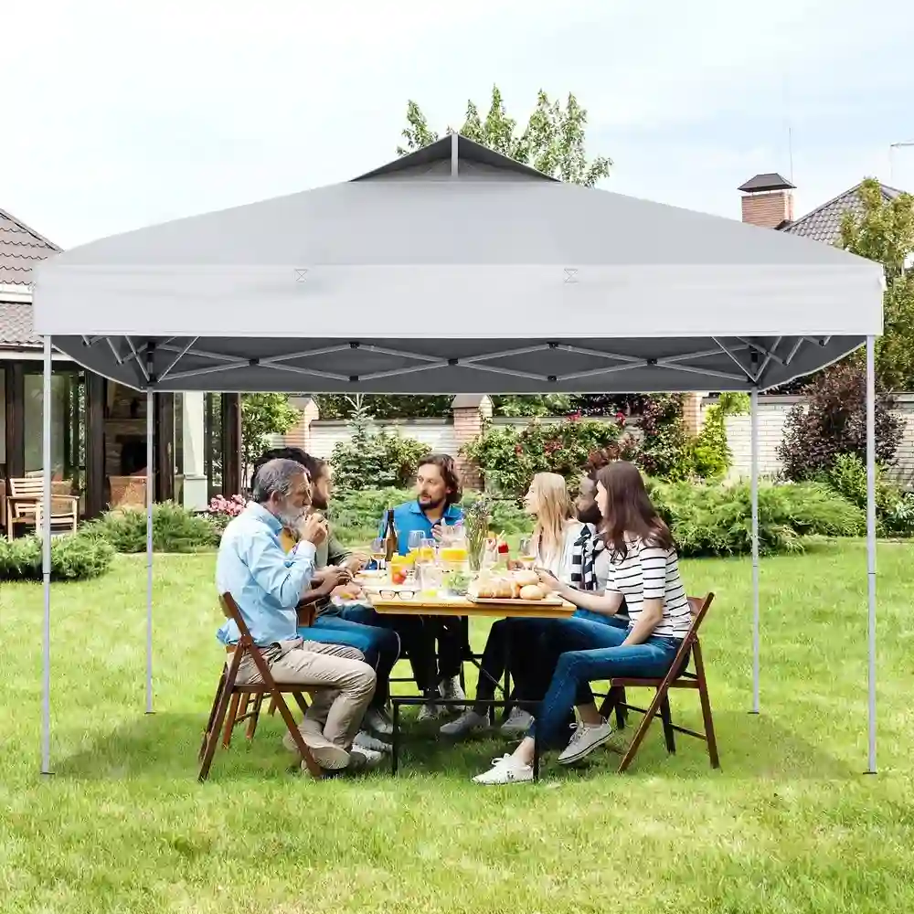 Jeftino povoljno Paviljoni - Venturo Garden 3x3m Beli Paviljon sa mehanizmom