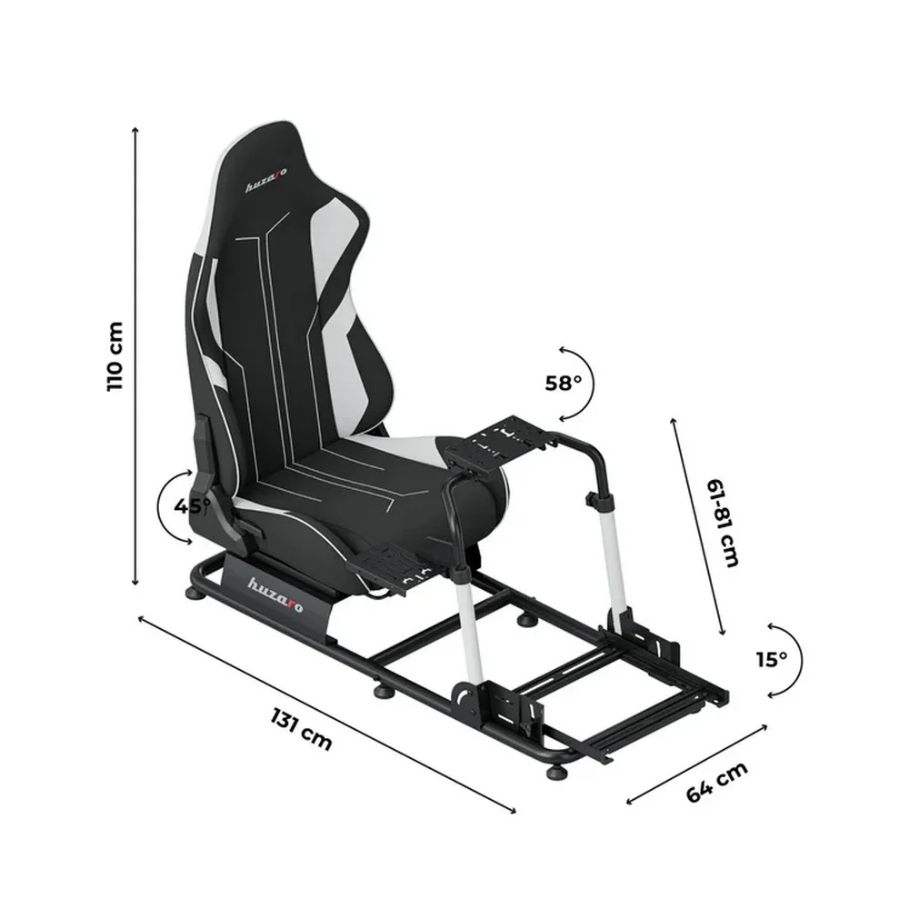 Huzaro Speed 5.5 Sim Racing Cockpit foto 3
