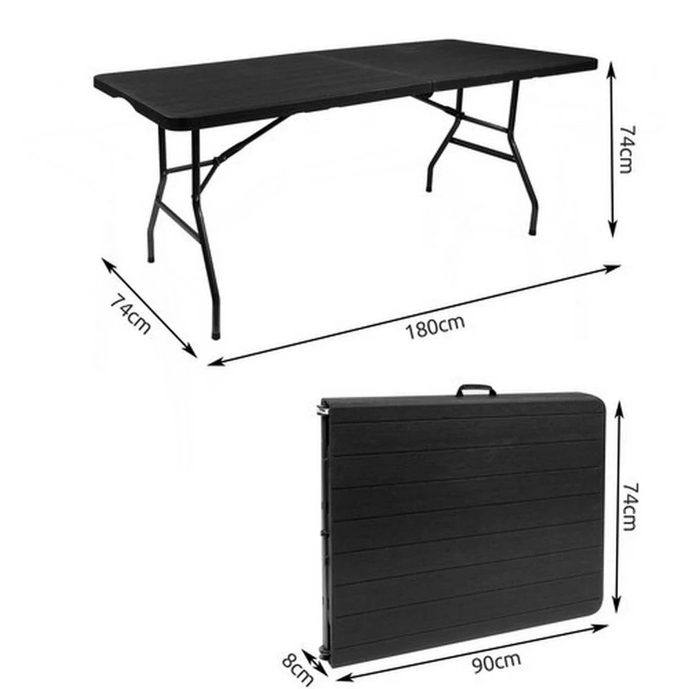 Jeftino povoljno BASTENSKA OPREMA - Gardlov Sklopivi Plastični Sto sa Ručkom 180x74x74cm