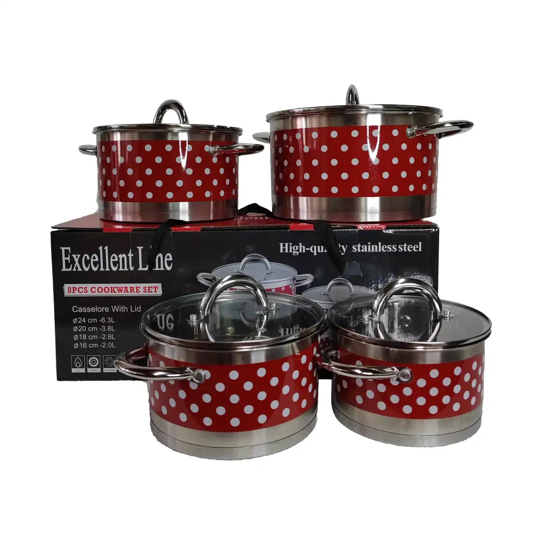 Jeftino povoljno Kuća i stan - Excellent Line Jumbo Set Lonci 8 delova EL-8TF