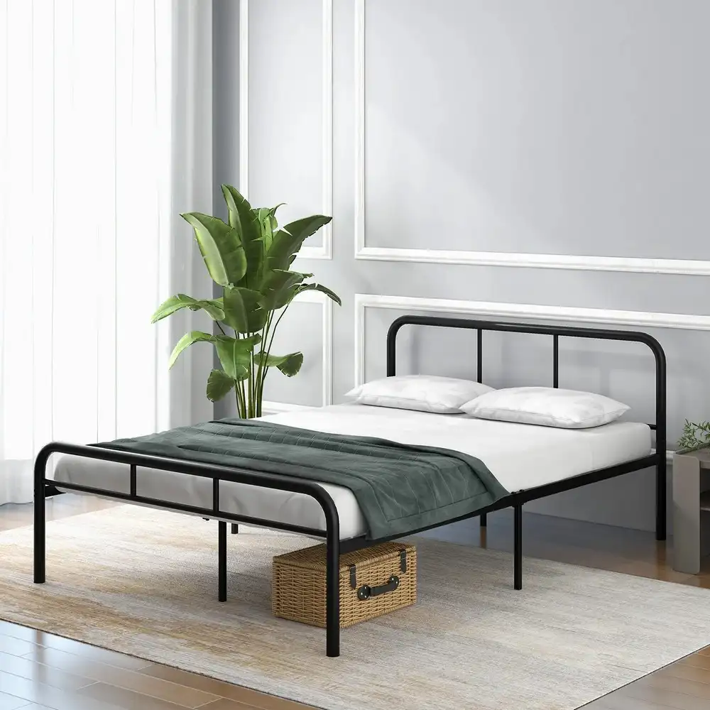 Jeftino povoljno TRGOVACKA ROBA - Domaro Metalni krevet 140x190cm sa uzglavljem