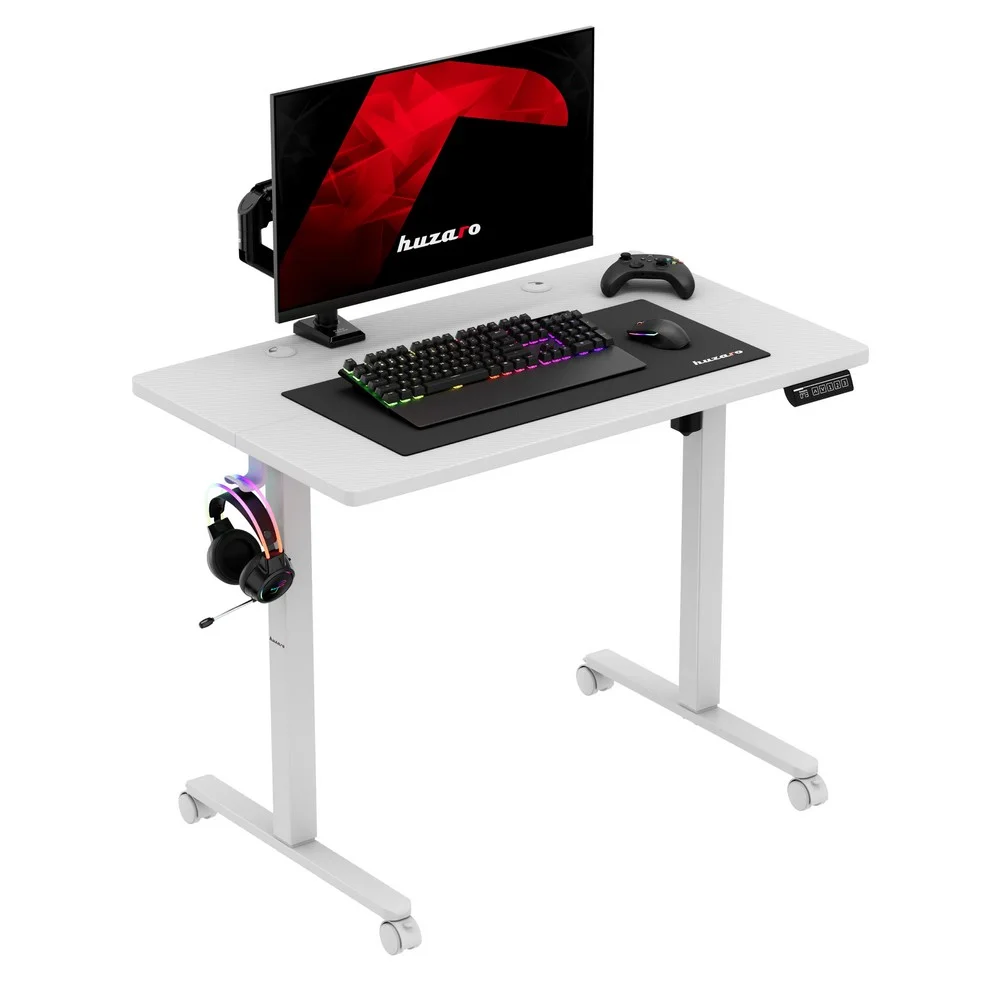 Jeftino povoljno Gaming Stolovi - Huzaro Hero 7.8 Beli Podesivi Gaming sto